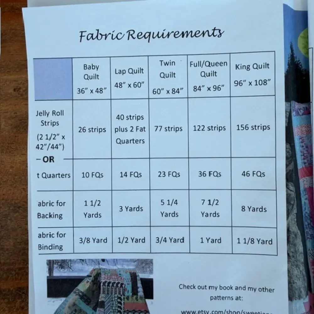 Sweet Jane's Scrappy Ever After Pattern and Fabric Kit